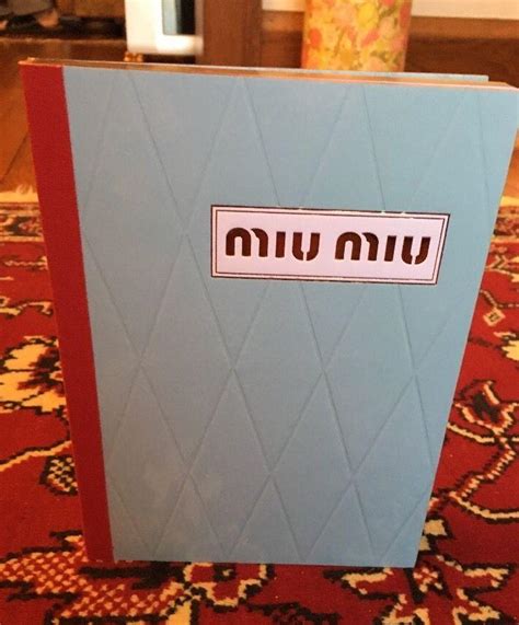 miu miu notebook set|mi miu prada official site.